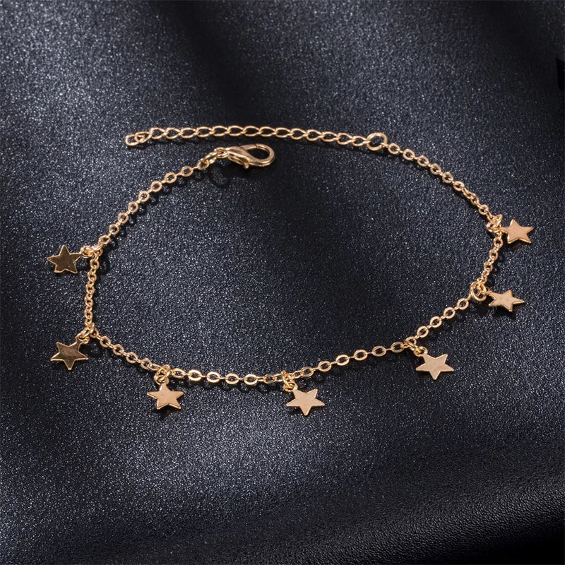 Starry Nights Pendant Anklet