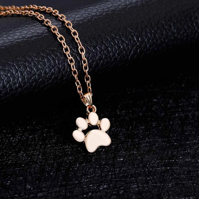 Pawprint Pendant Necklace