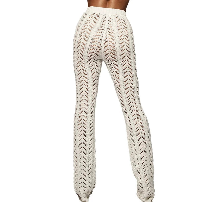 Bella Crochet High Waist Pants