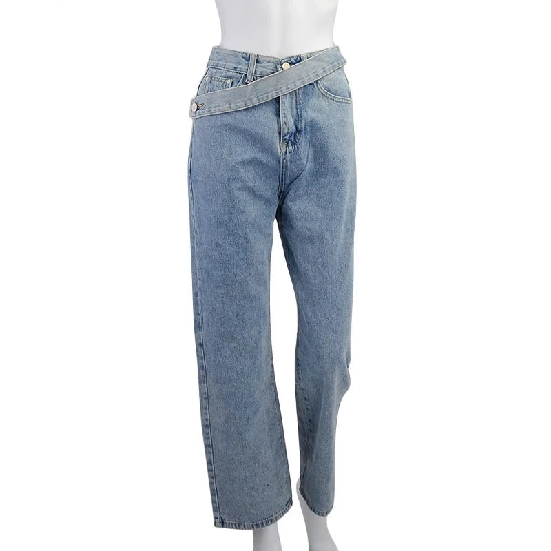 Bella Casual Straight Denim Jeans