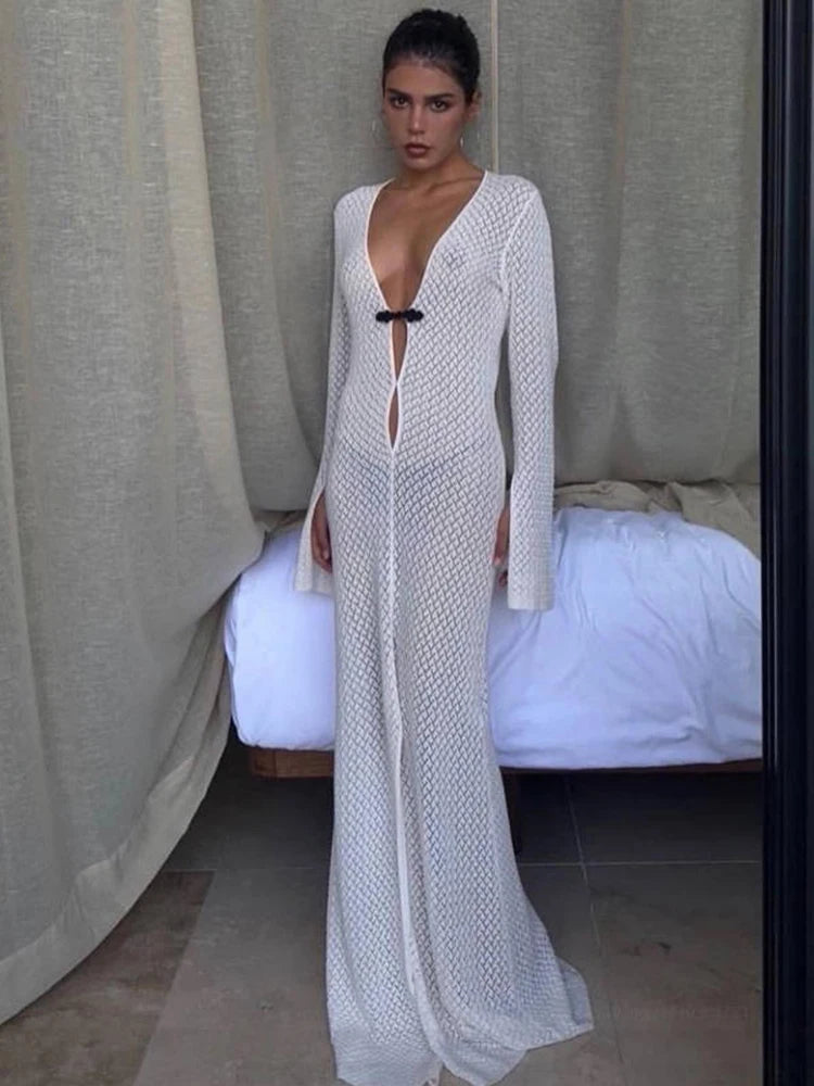 Bella Beach Knitted Maxi Dress