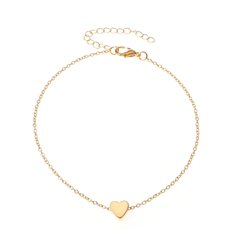 Multilayer Heart Anklet