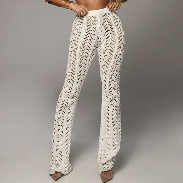 Bella Crochet High Waist Pants